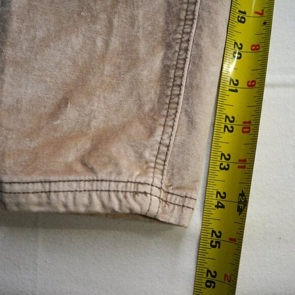 We The Free Jeans Women's Size 26 Pink Champagne Velvet Sweat Jane Pants - Picture 6 of 9